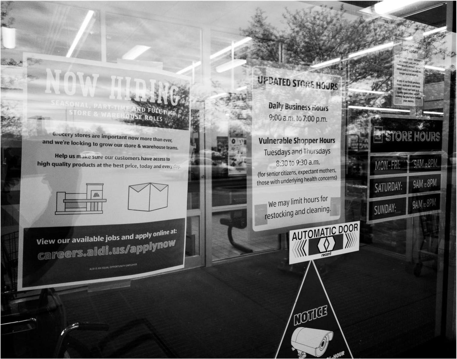 shopping sign